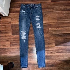 American eagle high rise jeggings